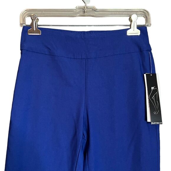 NWT! Tribal blue fia cuffed cropped trousers - Picture 3 of 12